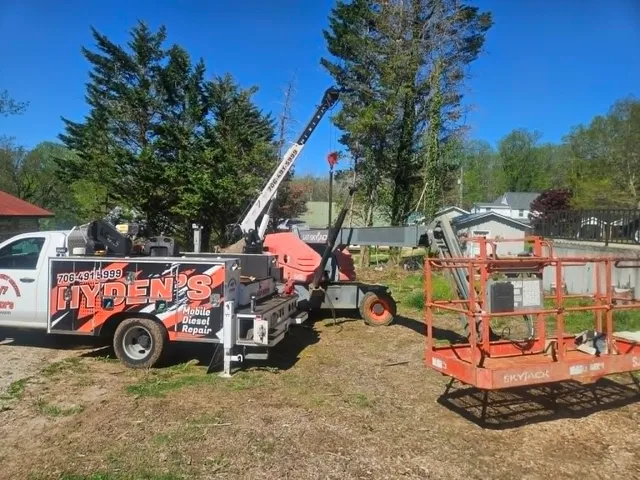 Mobile diesel repair and heavy equipment service photo 30 by Hyden's Heavy Equipment Service LLC in Northeast Georgia